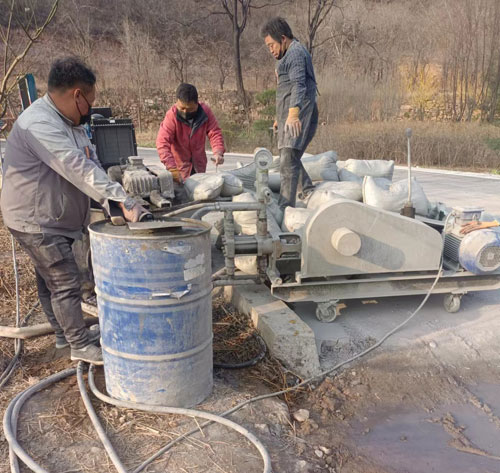 盘锦路面下沉注浆